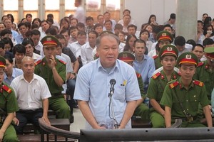 Bị cáo Phạm Công Danh tại tòa