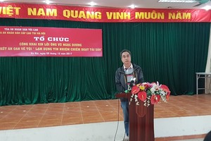 Tòa án nhân dân cấp cao tại Hà Nội xin lỗi công khai cựu cán bộ ngân hàng bị kết án oan