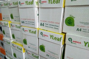 Hai bên tranh chấp hợp đồng phân phối giấy An Hòa