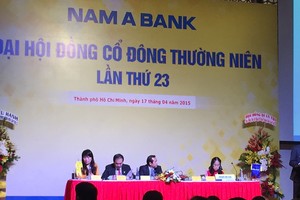 Nam A Bank chia cổ tức 4% bằng tiền mặt
