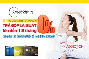 Nam A Bank ưu đãi cho chủ thẻ tín dụng