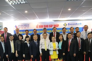 Ký kết bàn giao chính thức sáp nhập SouthernBank vào Sacombank