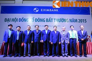 HĐQT nhiệm kỳ 2015-2020 của Eximbank ra mắt cổ đông