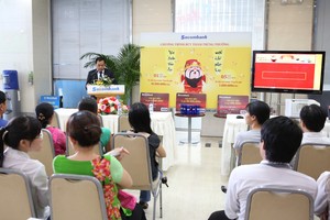 Sacombank rút thăm chương trình “Vui Xuân đón lộc – Mở thẻ phát tài”
