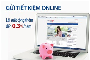 Gửi tiết kiệm online, Viet Capital Bank ưu đãi lãi suất lên đến 0,3%/năm 
