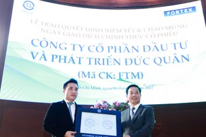 Cổ phiếu FTM của Fortex chính thức chào sàn Hose