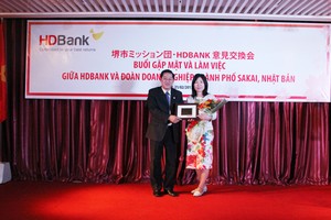 HDBank gặp gỡ và làm việc với 12 doanh nghiệp của Nhật Bản