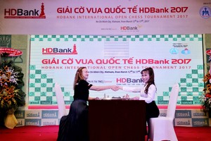 Giải cờ vua quốc tế HDBank 2017 chính thức mở màn