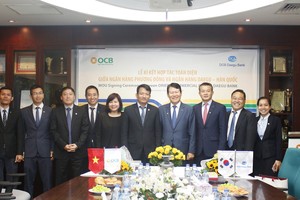 OCB ký hợp tác toàn diện với Ngân hàng Daegu Hàn Quốc