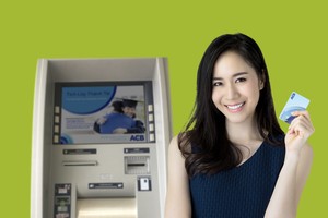 ACB triển khai máy nộp-rút tiền tự động tại TP.HCM