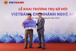Vietbank chi nhánh Nghệ An khai trương trụ sở mới 