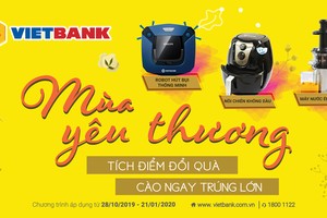 Vietbank dành 6 tỷ đồng khuyến mãi khách hàng gửi tiết kiệm