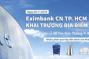 Eximbank chi nhánh TP.HCM khai trương điểm giao dịch mới