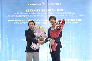 Eximbank ký kết Biên bản ghi nhớ hợp tác với Công ty Doreming