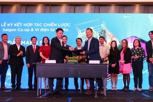 Saison Coop bắt tay ví điện tử MoMo đẩy mạnh số hóa kênh mua sắm