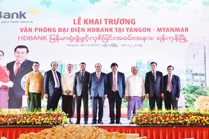 HDBank khai trương văn phòng đại diện Myanmar và ký hợp tác với Viettel Global 