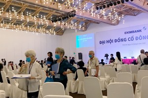 Ngày 29/7, Eximbank tiếp tục tiếp hành ĐHCĐ thường niên 2020 lần thứ 2