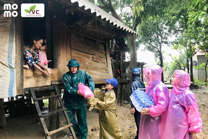 Ví MoMo phát động quyên góp cứu trợ bà con vùng lũ