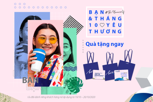 Ngân hàng Bản Việt dành tặng quà cho phái đẹp nhân ngày 20/10