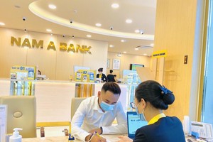 Lãi thuần tăng mạnh,6 tháng, Nam A Bank thực hiện 77% kế hoạch lợi nhuận năm 