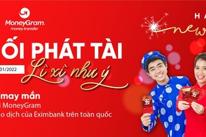 Eximbank tri ân khách hàng "Kiều hối phát tài - lì xì như ý"