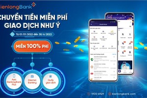 Kienlongbank tiếp tục chương trình chuyển tiền miễn phí - giao dịch như ý