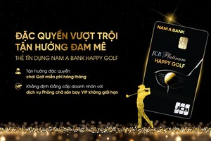 Nam A Bank ra mắt thẻ tín dụng dành riêng cho Golfer
