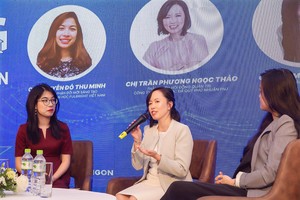Bà Trần Phương Ngọc Thảo - Thành viên HĐQT PNJ, Trưởng tiểu ban ESG là diễn giả tại Hội thảo.