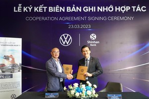 Ngân hàng Shinhan ưu đãi cho khách hàng mua các dòng xe Volkswagen