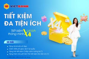Gửi tiết kiệm nhận tài khoản số đẹp và nhiều ưu đãi tại VietBank