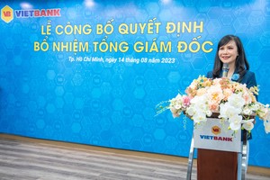 Bà Trần Tuấn Anh giữ chức Tổng giám đốc Vietbank