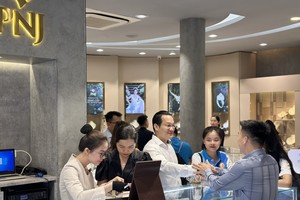 PNJ hoàn thành 43% kế hoạch doanh thu trong 4 tháng đầu năm