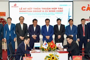 DongTam Group bắt tay CS Wind Corp Việt Nam xây dựng Nhà máy sản xuất thiết bị điện gió 200 triệu USD