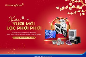 KienlongBank dành 1,2 tỷ đồng “phát lộc” cho khách hàng gửi tiền dịp năm mới
