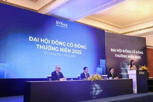 ĐHCĐ BVBank (BVB): Mục tiêu lợi nhuận cả năm tăng trưởng 41%, quý I/2025 đạt 80 tỷ đồng