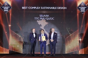 Selavia Phú Quốc khẳng định vị thế với giải thưởng danh giá tại Dot Property Award 2025