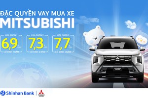 Ngân hàng Shinhan hợp tác Mitsubishi Motors Việt Nam cho vay mua xe ưu đãi độc quyền