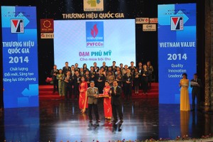 Đạm Phú Mỹ là thương hiệu quốc gia 2014