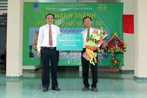 DPM khánh thành và bàn giao Trường tiểu học số 1 Cát Tài, tỉnh Bình Định