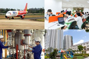 Vietjet, PAN, Him Lam Land, Bột giặt Đức Giang vào Top 10 công ty tăng trưởng nhanh nhất Việt Nam