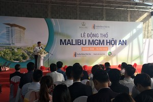 BCG động thổ dự án khu nghỉ dưỡng Malibu MGM Hội An