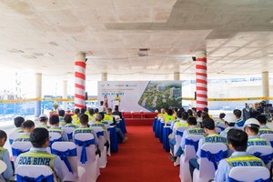 Hòa Bình hoàn thành giai đoạn 2 gói thầu dự án khu nghỉ dưỡng ALMA Nha Trang 