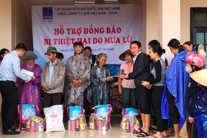 PV GAS ủng hộ 600 triệu đồng cho Thừa Thiên - Huế và Quảng Trị trong cơn bão số 8