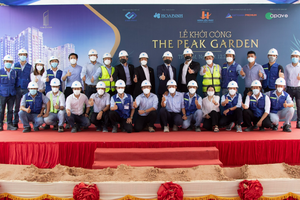 Hòa Bình khởi công xây dựng dự án The Peak Garden