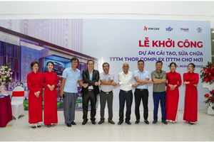 Sao Thăng Long (DST) khởi công dự án cải tạo, sửa chữa Trung tâm thương mại Thor Complex tại Hà Nội