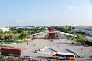 Khu công nghiệp Đại An - nơi các nhà đầu tư tìm đến khi về Hải Dương. Ảnh: Thành Chung