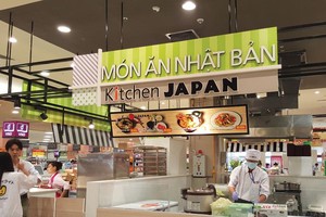 Một góc Trung tâm thương mại AeonMall Long Biên của nhà đầu tư Nhật Bản