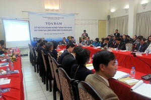 Tọa đàm Cơ hội cho Doanh nghiệp thành phố Hà Nội trong Cộng đồng kinh tế Asean