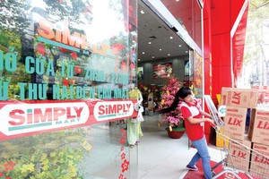 AnchanSuper đang có 3 siêu thị Simply Mart tại TP.HCM và muốn mở thêm 15 siêu thị nữa trong năm nay. Ảnh: Lê Toàn