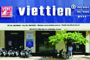 Việt Tiến là thương hiệu khá nổi tiếng trong ngành dệt may